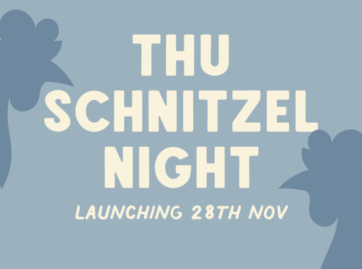 Thursday: Schnitzel Night